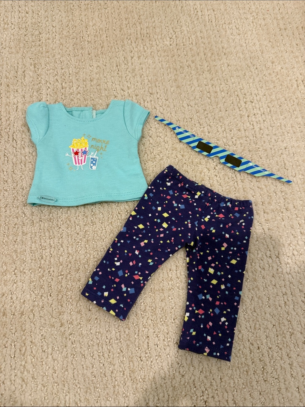 American Girl Movie Night Outfit